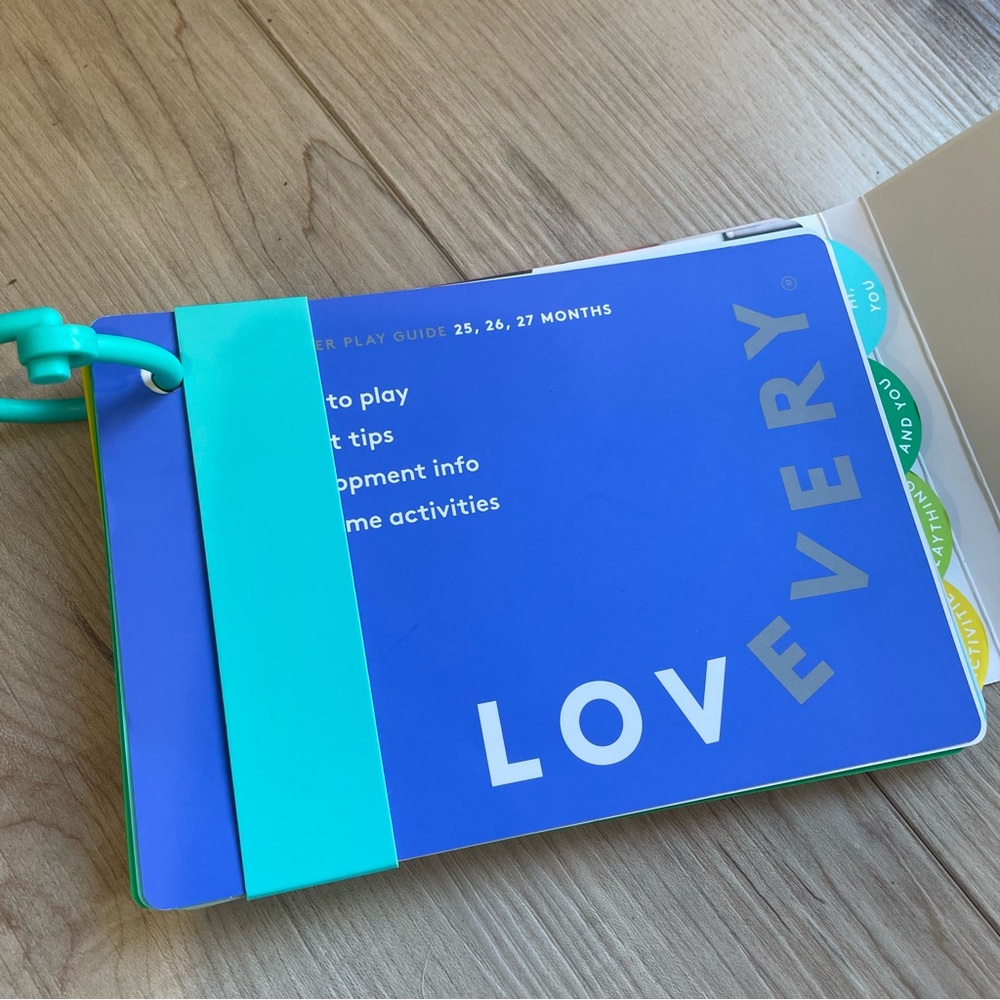 Lovevery The helper kit guide 25, 26, 27 months